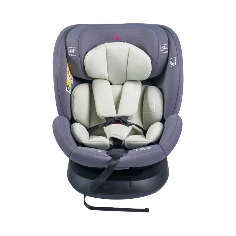 ISOFIX + top tether 360 Rotation Rearward/Forward facing baby car seat 40-150cm