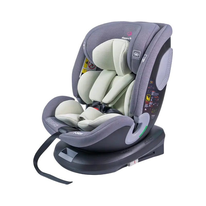 ISOFIX + top tether 360 Rotation Rearward/Forward Facing I-Size Baby Car Seat 40-150cm