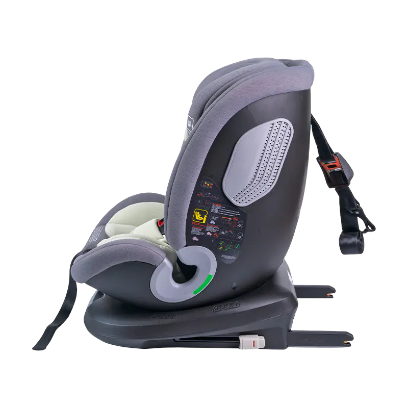 ISOFIX + top tether 360 Rotation Rearward/Forward Facing I-Size Baby Car Seat 40-150cm