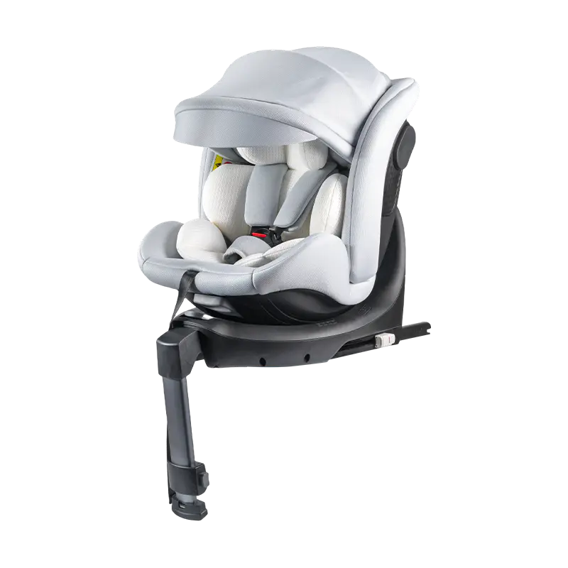 ISO FIX + support leg 360 Rotation Rearward/Forward facing baby car seat 40-150cm