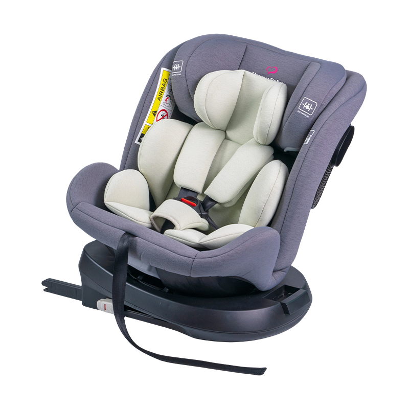 ISOFIX + top tether 360 Rotation Rearward/Forward Facing Baby Car Safety Seat 40-150cm